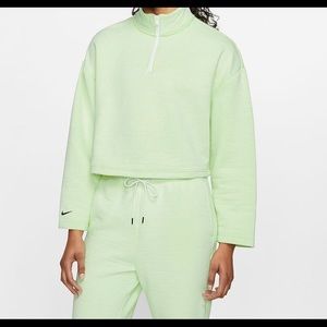 Nike Sportswear Tech Fleece 1/4-Zip Top XXL Green
